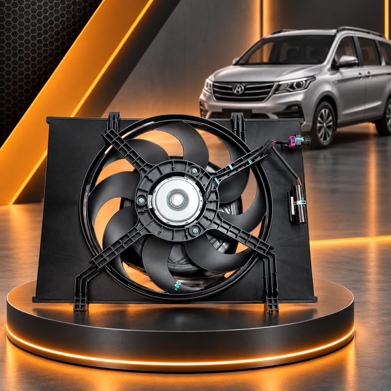 Ventilador Radiador Changan Honor New/Ant